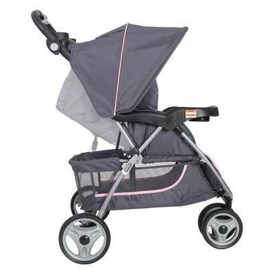 Baby Trend Skyview Lightweight Infant Car Seat Stroller Travel System, Pink - VMInnovations