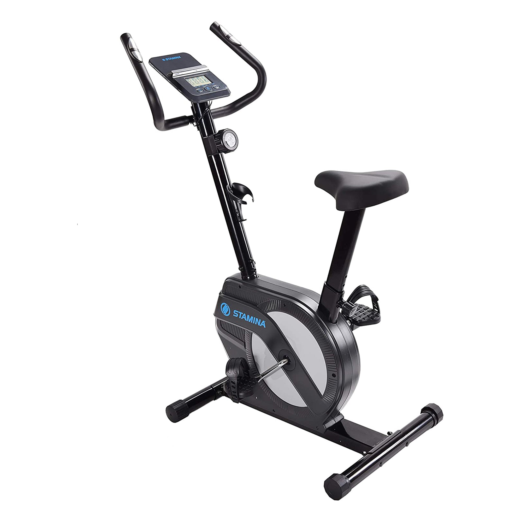 Stamina Products Upright Exercise Bike w/ 8 Level Magnetic Resistance (Open Box) - VMInnovations