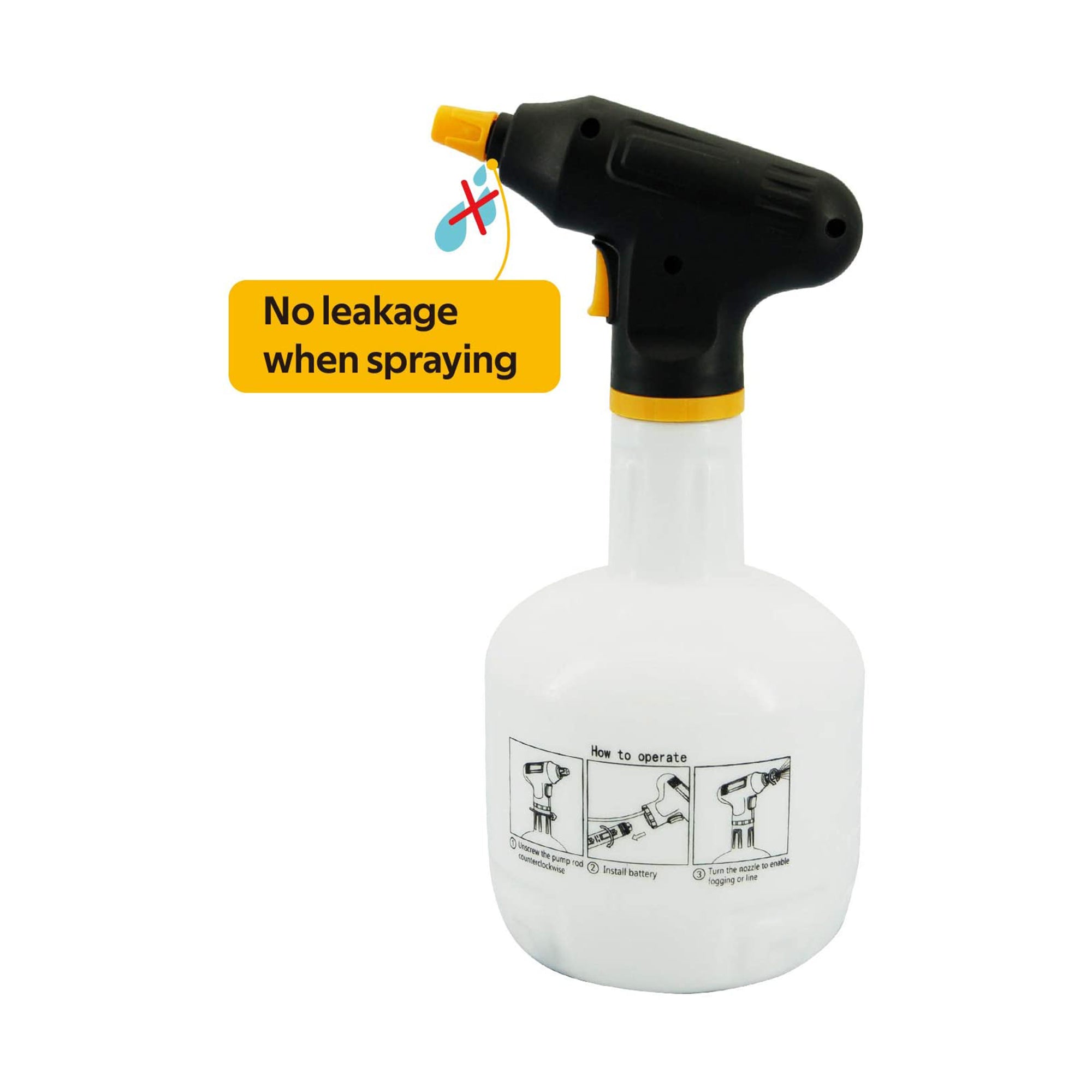 Centurion 1575 1 Quart Battery Powered Garden Water Mist Spray Bottle (Open Box) - VMInnovations