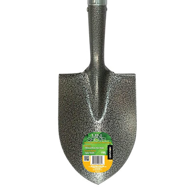 Centurion 26.5 Inch Fiberglass Round Point Shorty Shovel with D Grip Handle