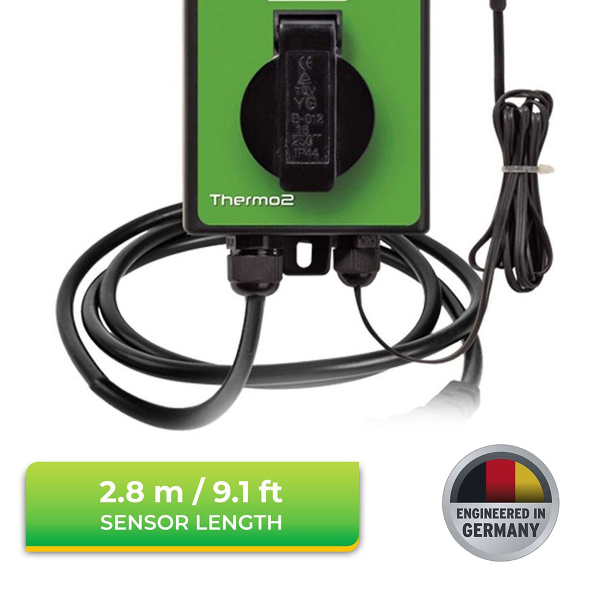 BioGreen Thermo 2 Greenhouse Digital Thermostat, Summer & Winter Usage (3 Pack)