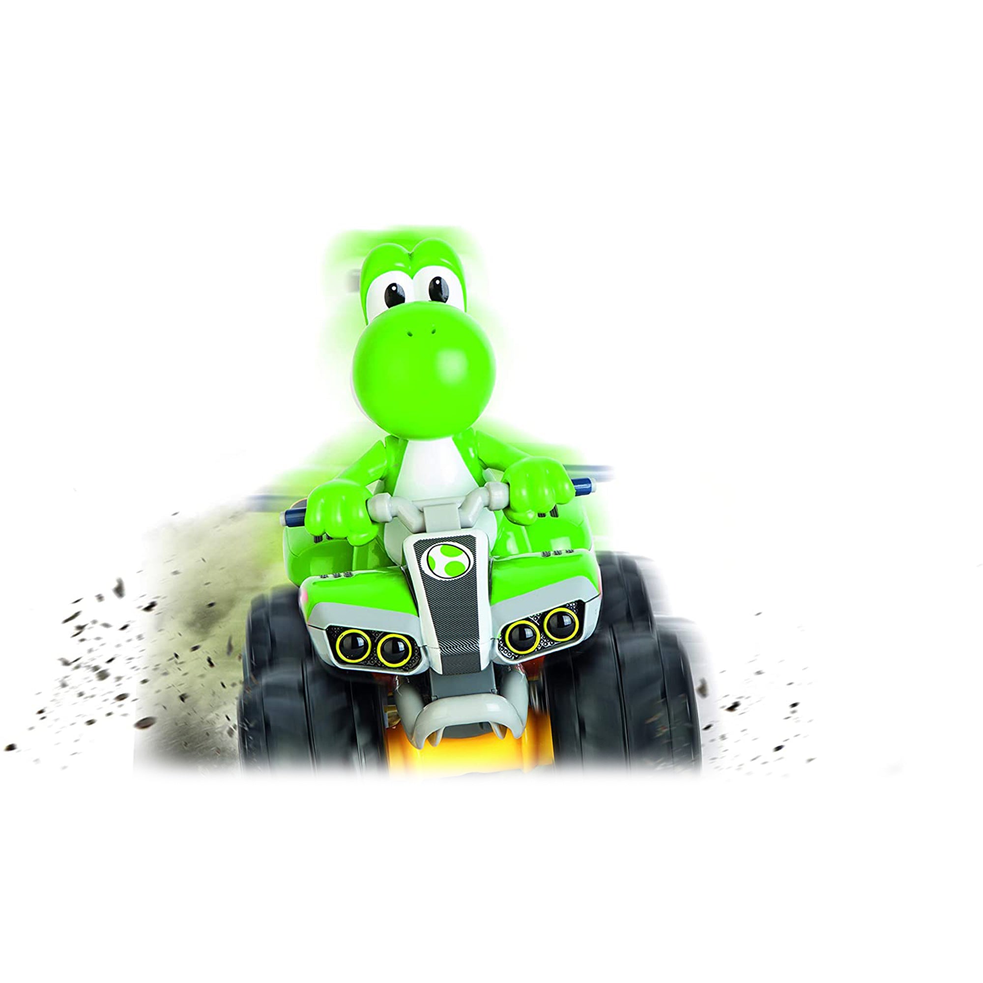 Carrera RC Licensed Nintendo Mario Kart Remote Control Toy Car, Yoshi (Open Box) - VMInnovations