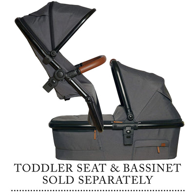 Venice Child Maverick Single Double Folding Stroller w/Seat & Bassinet, Twilight - VMInnovations