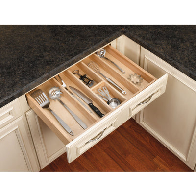 Rev-A-Shelf Wood Trim to Fit Drawer Organizer Insert, 23.98'' x 21.97'', 4WUT-3 - VMInnovations