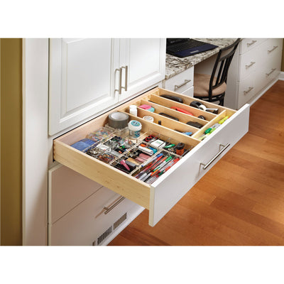 Rev-A-Shelf Wood Trim to Fit Drawer Organizer Insert, 23.98'' x 21.97'', 4WUT-3 - VMInnovations