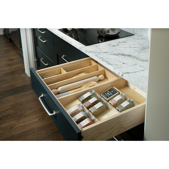 Rev-A-Shelf Wood Trim to Fit Drawer Organizer Insert, 23.98'' x 21.97'', 4WUT-3