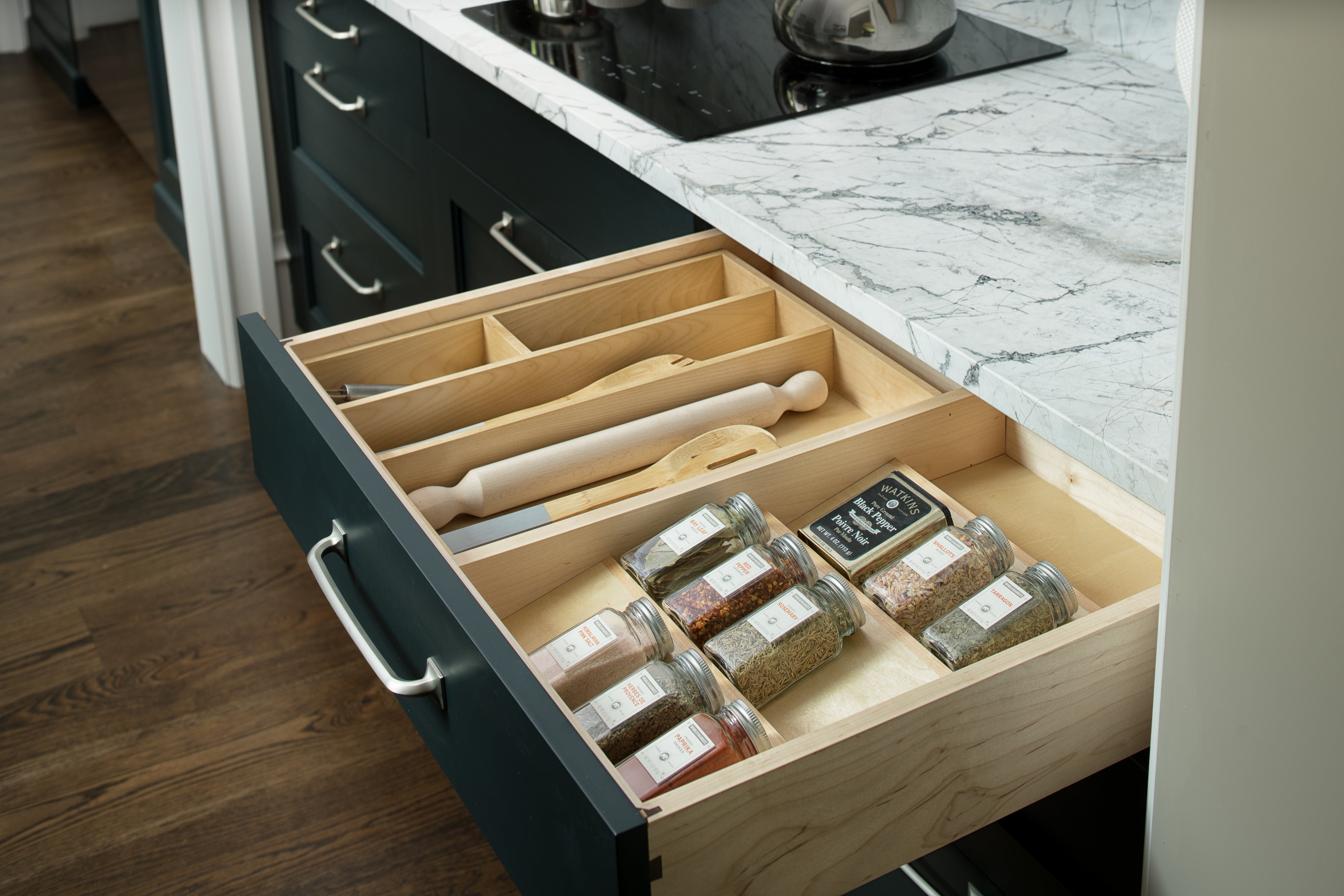 Rev-A-Shelf Wood Trim to Fit Drawer Organizer Insert, 23.98'' x 21.97'', 4WUT-3 - VMInnovations