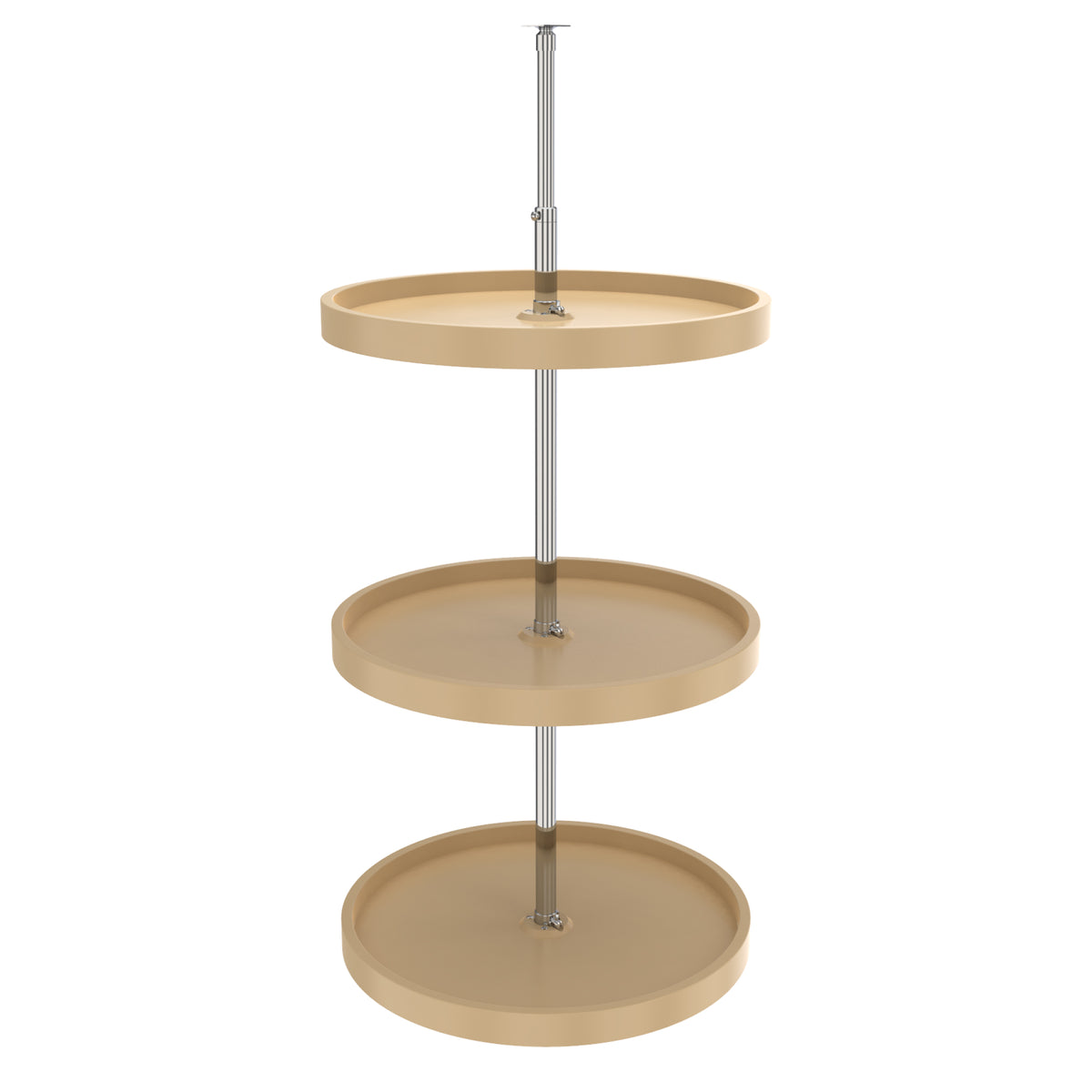 Rev-A-Shelf 6013-20-15-526 20 Inch Wood Full Circle 3 Shelf Lazy Susan, Natural