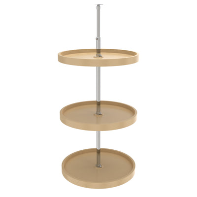 Rev-A-Shelf 6013-20-15-526 20 Inch Wood Full Circle 3 Shelf Lazy Susan, Natural