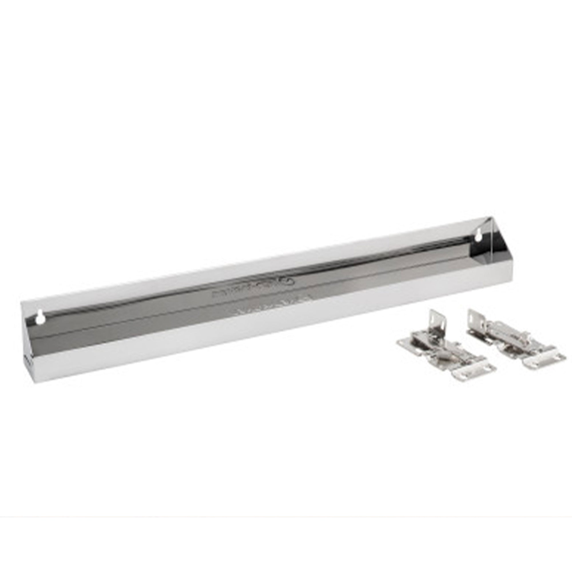 Rev-A-Shelf 25'' Slim Tip Out Tray Organizer, Stainless Steel, 6581-25-52 - VMInnovations
