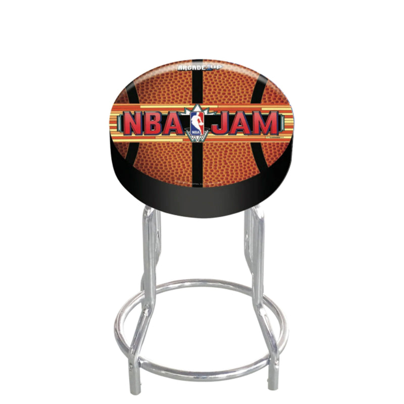 Arcade1Up NBA Jam Game Arcade Machine with Riser and Padded Stool (For Parts)