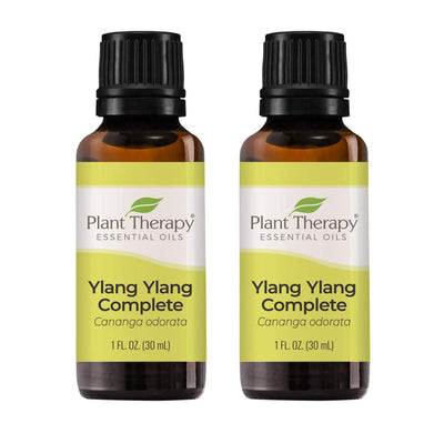 Plant Therapy Diffusible 30mL Complete Essential Oil, 1 Oz, Ylang Ylang (2 Pack) - VMInnovations