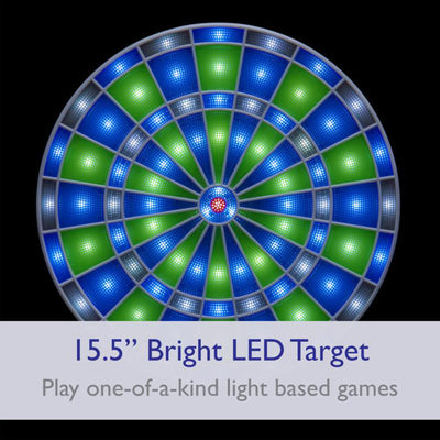 Viper 42-0003 Ion Electronic Dartboard w/ 48 Games, Up to 8 Players, Blue/Green