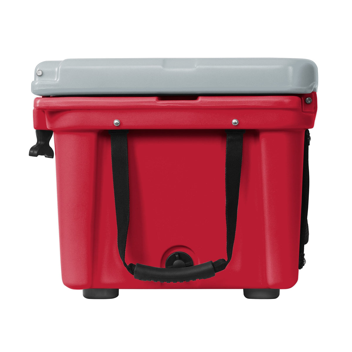 Orca Roto Molded 26 Quart 24 Can Insulated Ice Cooler, Crimson/Gray (Used)