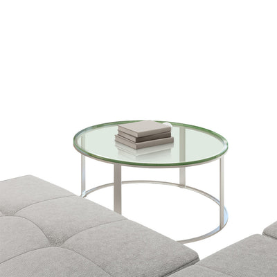 Dulles Glass 27" Round Beveled Edge 1/2" Thick Tempered Glass Top (Open Box)