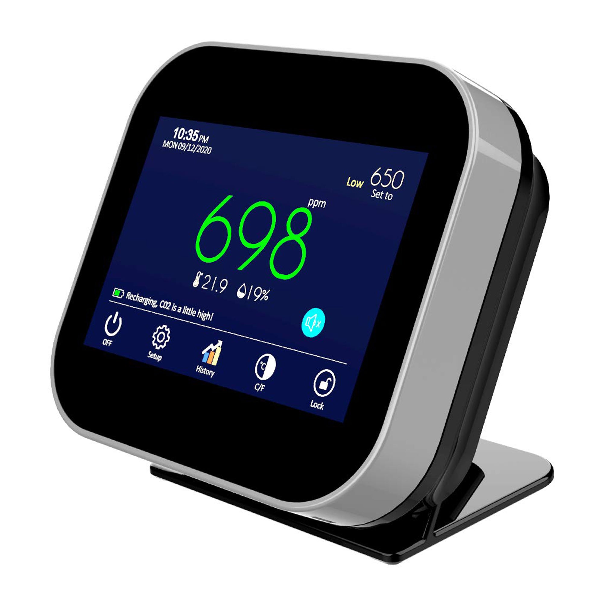 GZAIR 2S Temperature and Humidity Carbon Dioxide Detector w/ Sensor (For Parts) - VMInnovations