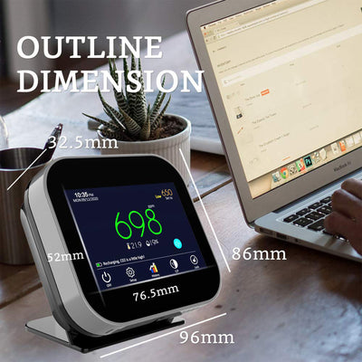 GZAIR 2S Temperature and Humidity Carbon Dioxide Detector w/ Sensor (For Parts) - VMInnovations