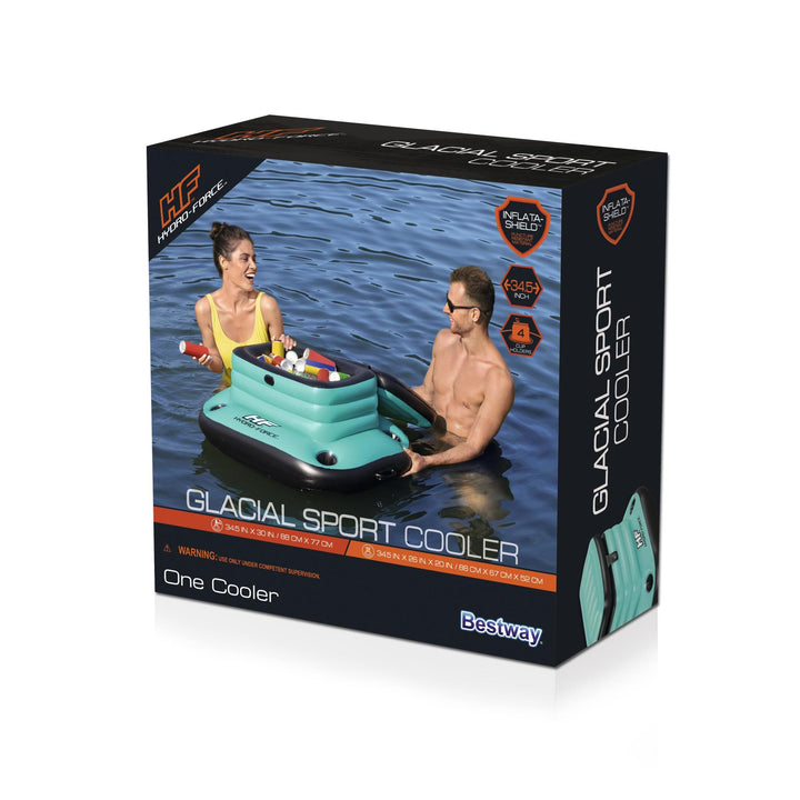Bestway Hydro-Force Glacial Sport 9.43 Gallon Inflatable Floating Cooler (Used) - VMInnovations