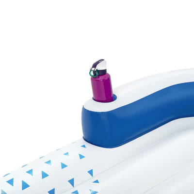 Bestway Hydro Force Indigo Wave 2 Person Double Pool Float (Open Box) - VMInnovations