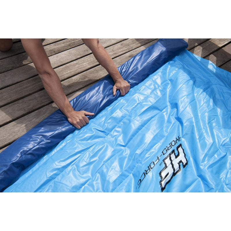 Bestway Hydro-Force Sun Soaker 4 Person Inflatable Platform Float, Blue (Used)