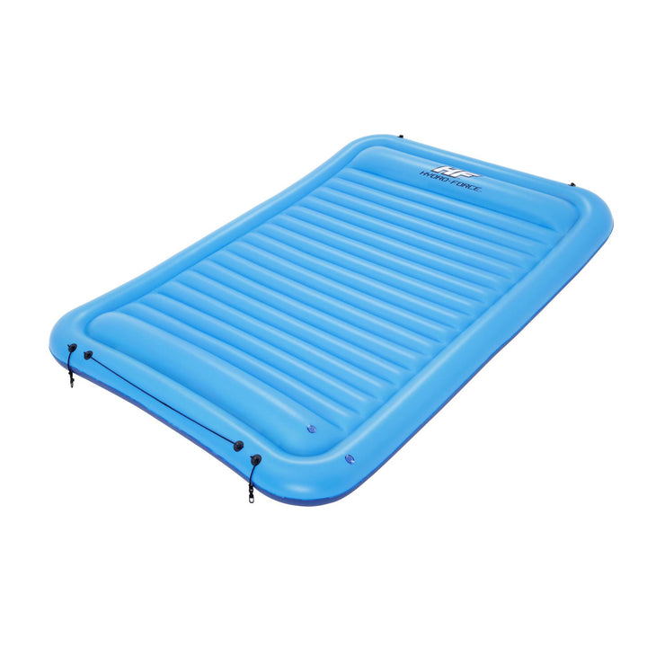 Bestway Hydro-Force Sun Soaker 4 Person Inflatable Platform Float, Blue (Used) - VMInnovations