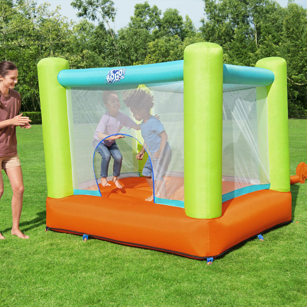 Bestway Jump And Soar Inflatable Bounce House w/ Pump and Bag (Open Box)