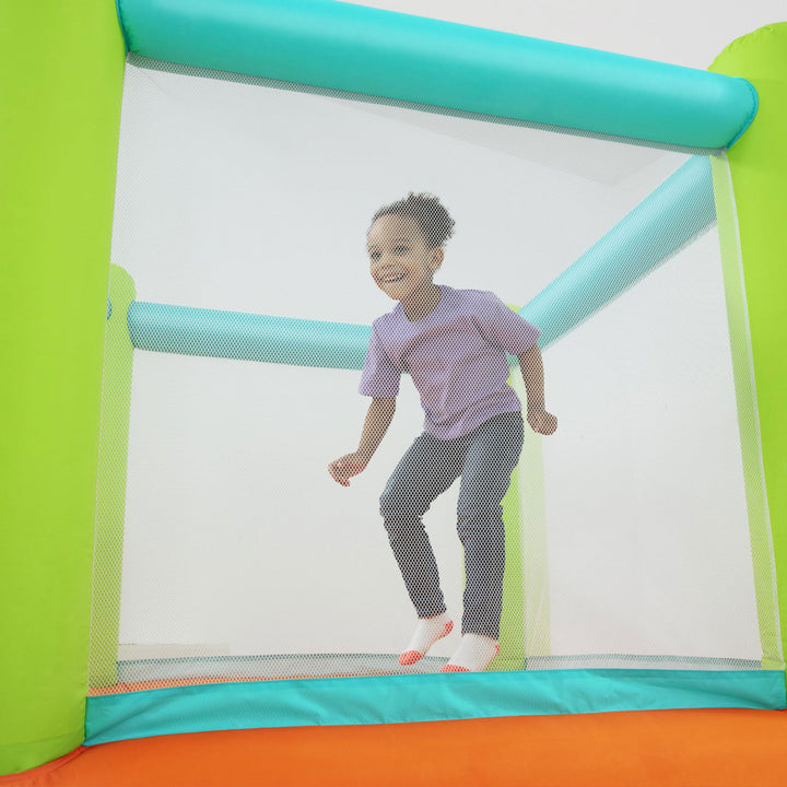 Bestway Jump And Soar Inflatable Bounce House w/ Pump and Bag (Open Box) - VMInnovations
