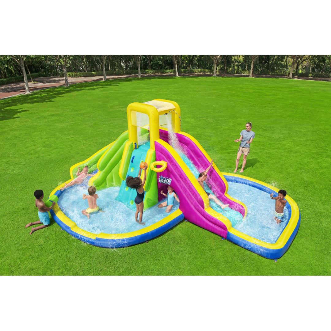 Bestway H2OGO! Funfinity Splash Kids Large Inflatable Mega Water Park (Used)