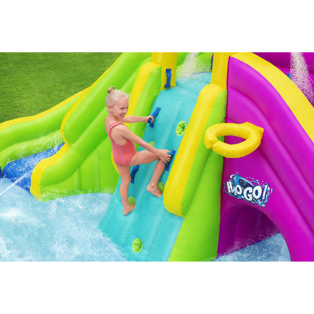 Bestway H2OGO! Funfinity Splash Kids Large Inflatable Mega Water Park (Used)