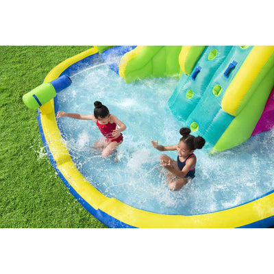 Bestway H2OGO! Funfinity Splash Kids Large Inflatable Mega Water Park (Used)