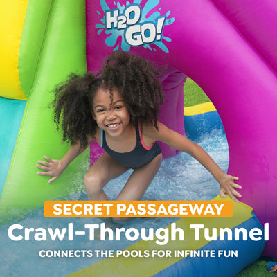 H2OGO Funfinity Inflatable Mega Water Park w/Blower Pump (Open Box)
