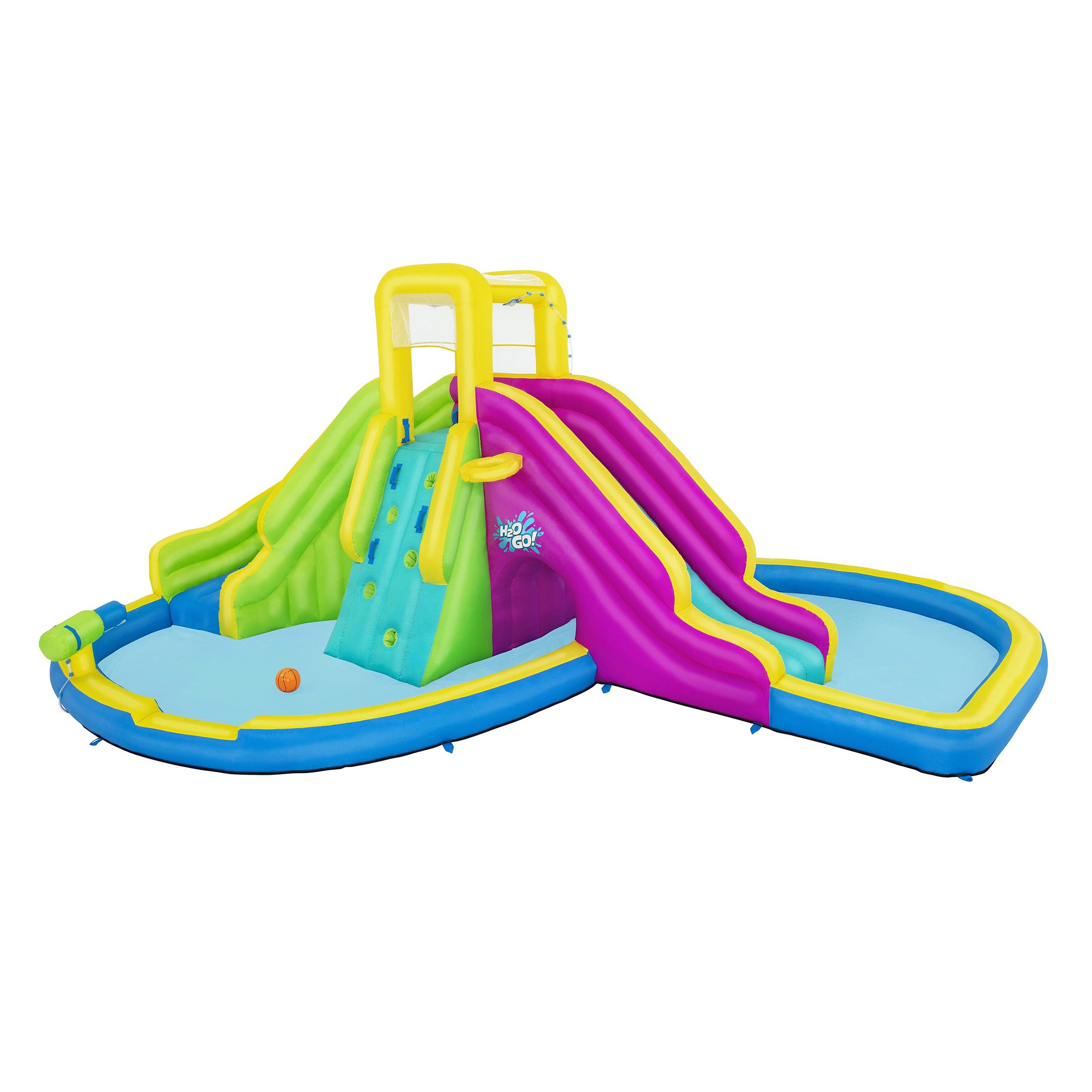 H2OGO Funfinity Inflatable Mega Water Park w/Blower Pump (Open Box)