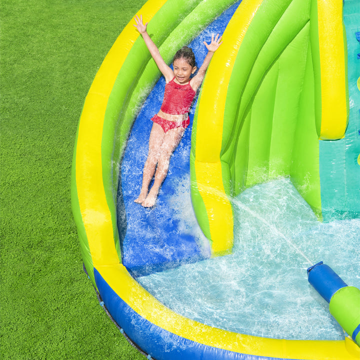 H2OGO Funfinity Inflatable Mega Water Park w/Blower Pump (Open Box)