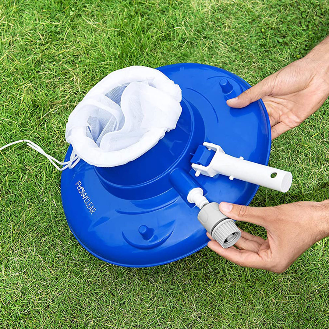 Bestway Flowclear High Power AquaSuction Pool and Leaf Vacuum w/ Bag (Open Box) - VMInnovations