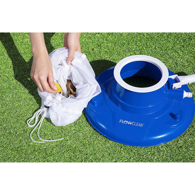 Bestway Flowclear High Power AquaSuction Pool and Leaf Vacuum with Bag (Used) - VMInnovations