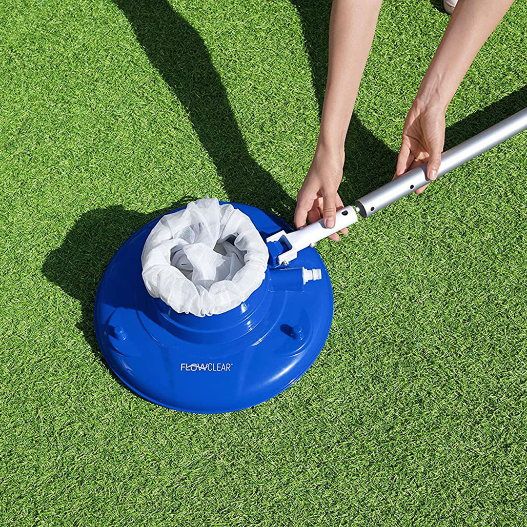 Bestway Flowclear High Power AquaSuction Pool and Leaf Vacuum w/ Bag (Open Box) - VMInnovations