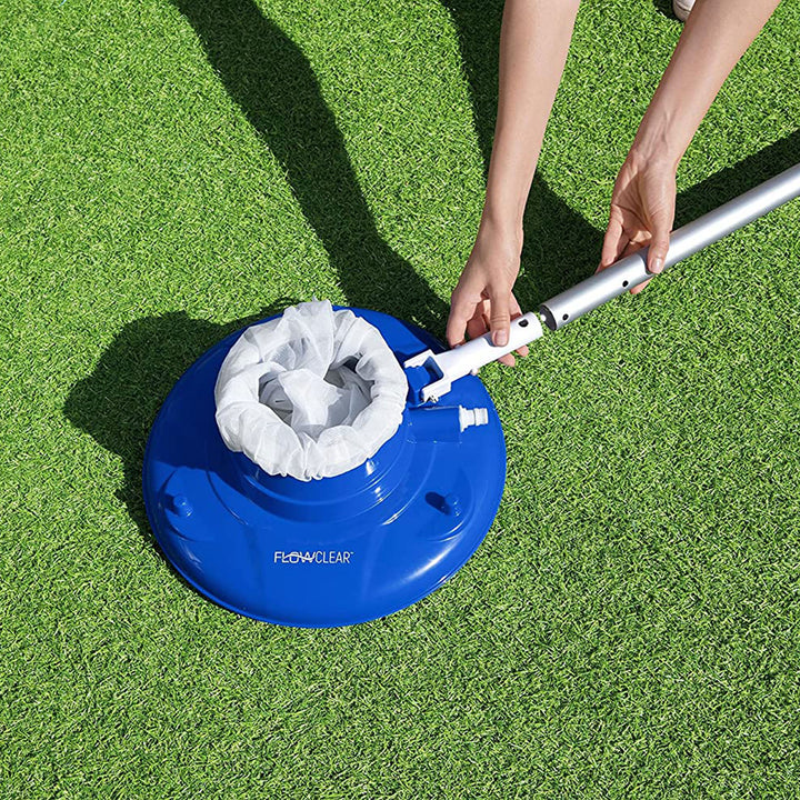 Bestway Flowclear High Power AquaSuction Pool and Leaf Vacuum w/ Bag (Open Box) - VMInnovations