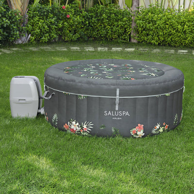 Bestway Aruba 3-Person Portable Inflatable Round Air Jet Hot Tub Spa (For Parts) - VMInnovations