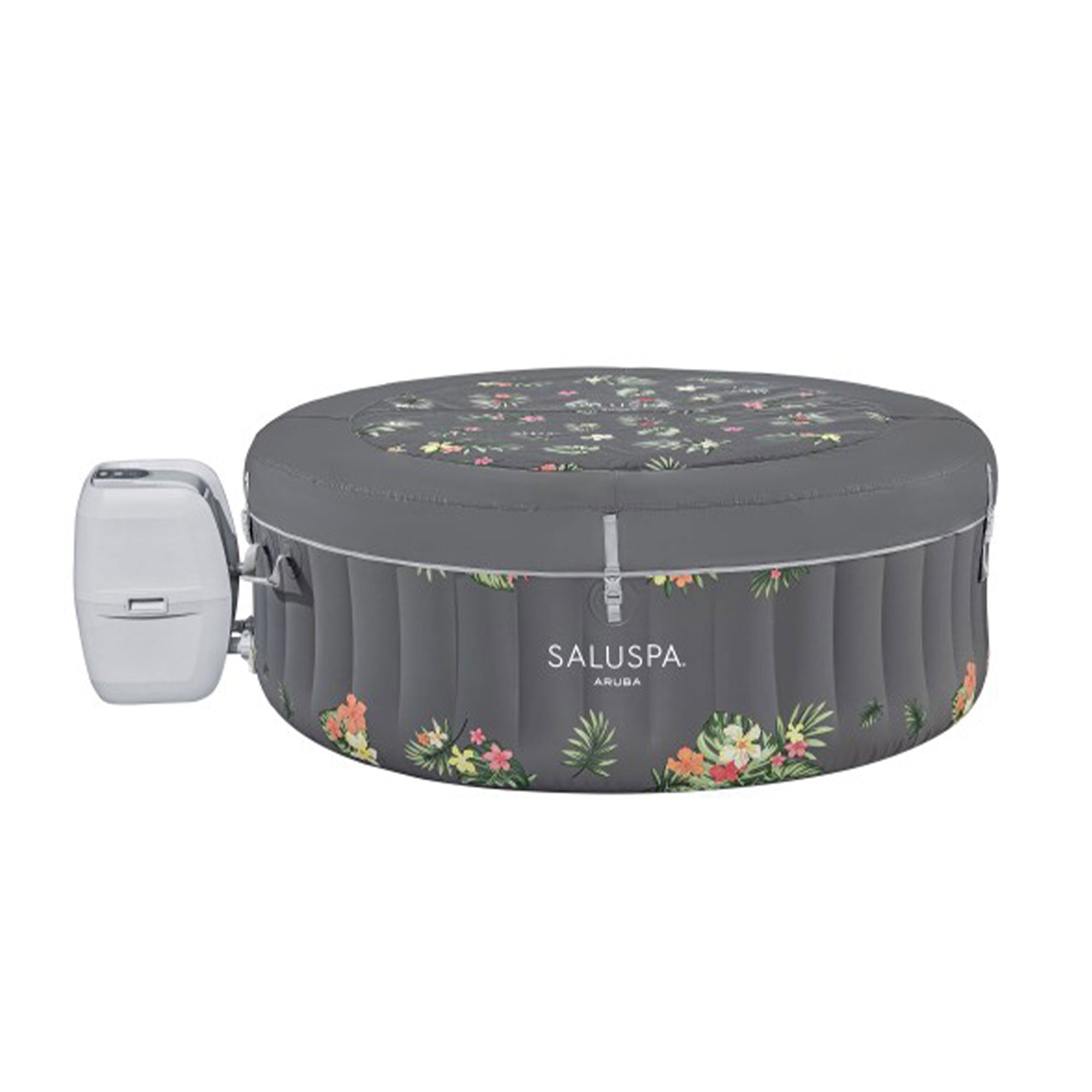 Bestway Aruba 3-Person Portable Inflatable Round Air Jet Hot Tub Spa (For Parts) - VMInnovations