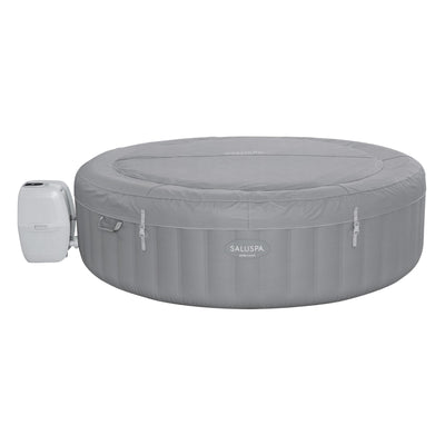 Bestway SaluSpa Grenada 8 Person Inflatable Round Air Jet Hot Tub Spa (Open Box) - VMInnovations
