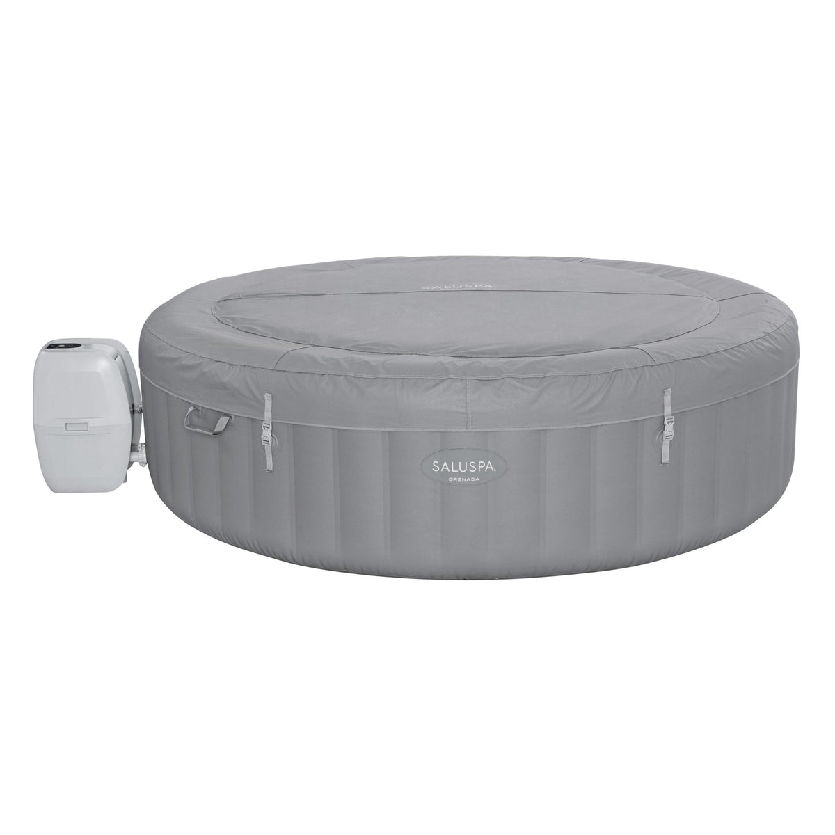 Bestway SaluSpa Grenada 8 Person Portable Inflatable Round Air Jet Hot Tub Spa (Refurbished)