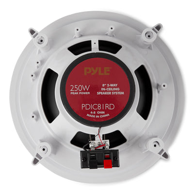 Pyle 8 Inch 500W 2 Way Ceiling Home Speakers System Audio Stereo (Pair) (Used) - VMInnovations