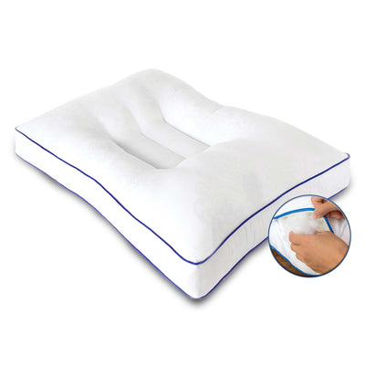 Nature's Guest Adjustable Cervical Contour Pillow, Standard, Medium (Open Box)