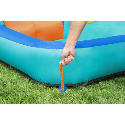 Bestway H2OGO! Wavetastic Kids Inflatable Water Park & Turtle Pool Ride-On Float