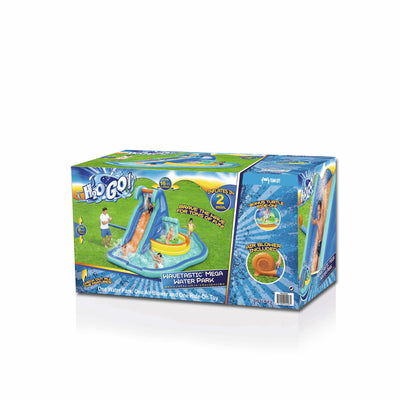 Wavetastic 16 Ft Kids Inflatable Water Park w/Turtle Float (Open Box) - VMInnovations