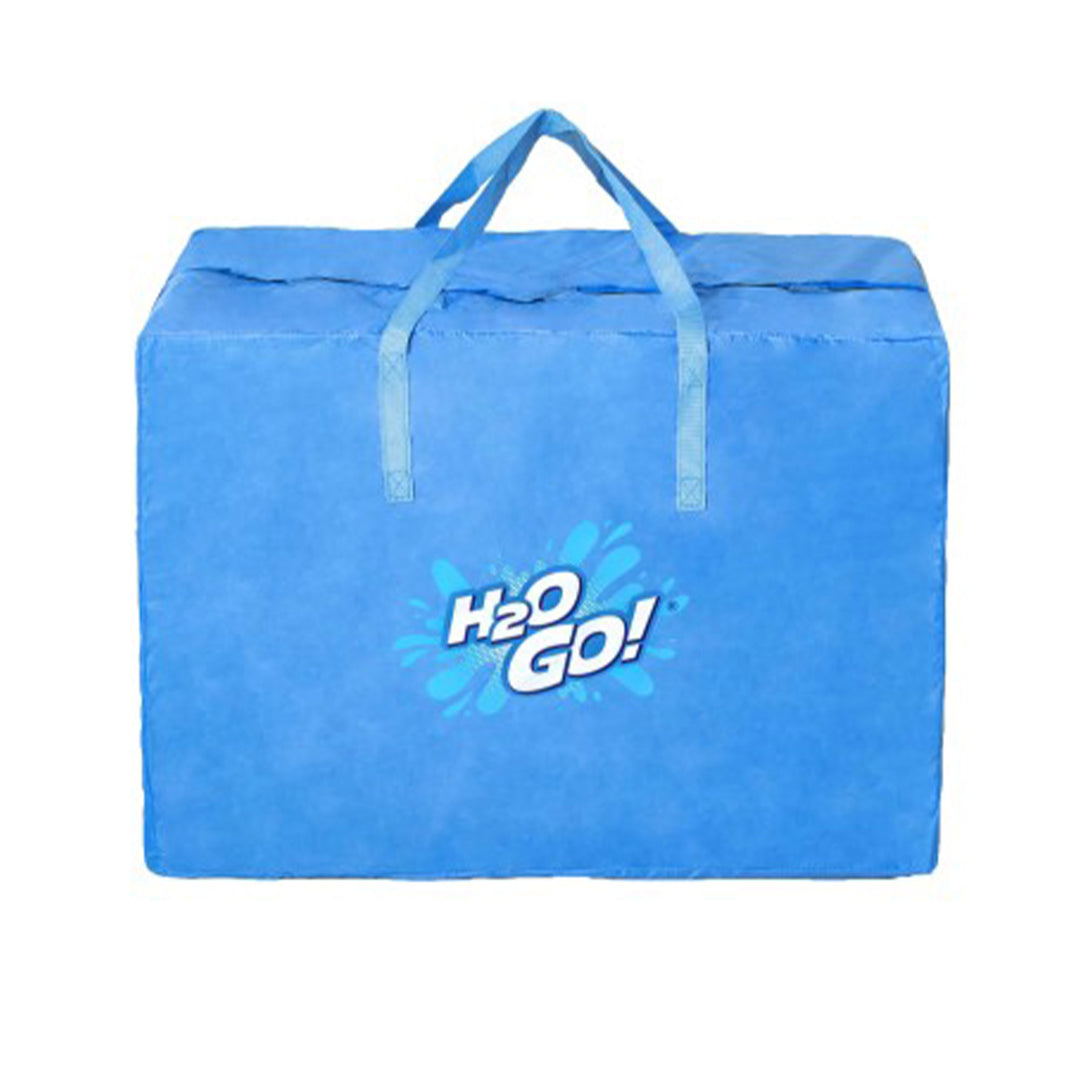 Bestway H2OGO! AquaRace Kids Inflatable Outdoor Water Slide Park with Air Blower