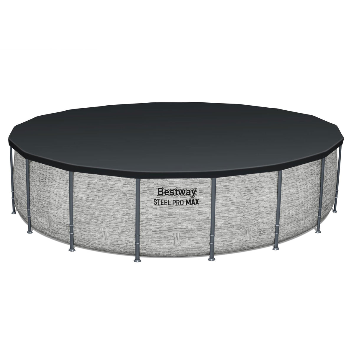 Bestway 18' x 48" Round Steel Pro MAX Hard Side Family Pool Set (Open Box)