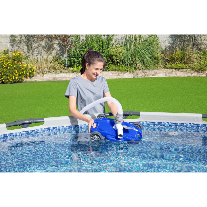 Bestway 58665E FlowClear AquaDrift Automatic Above Ground Pool Vacuum(For Parts)