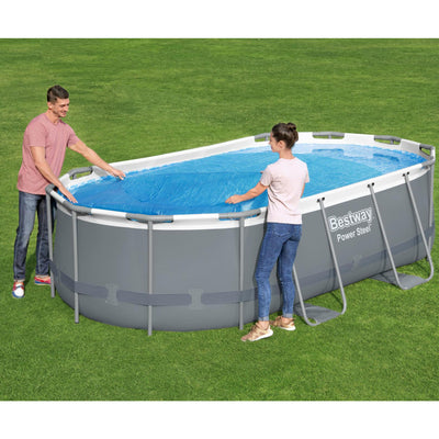 Bestway Flowclear 14'x8'2" Solar Cover for Above & In-Ground Pools (Cover Only)