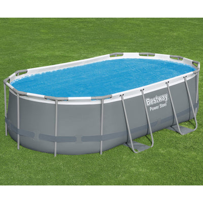 Bestway Flowclear 14" by 8'2” Polyethylene Solar Swimming Pool Cover (Used)